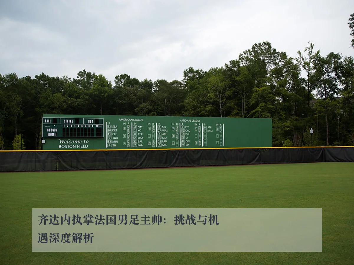 齐达内执掌法国男足主帅:挑战与机遇深度解析